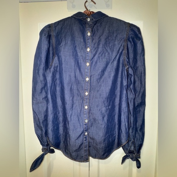 Veronica Beard Isabel top in cornflower. Size 8 EUC - Picture 3 of 12